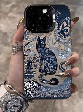 图腾咪1P手机iPhe众4/15P2女P潮猫苹果3ro壳on11小1lus防摔1男7/8