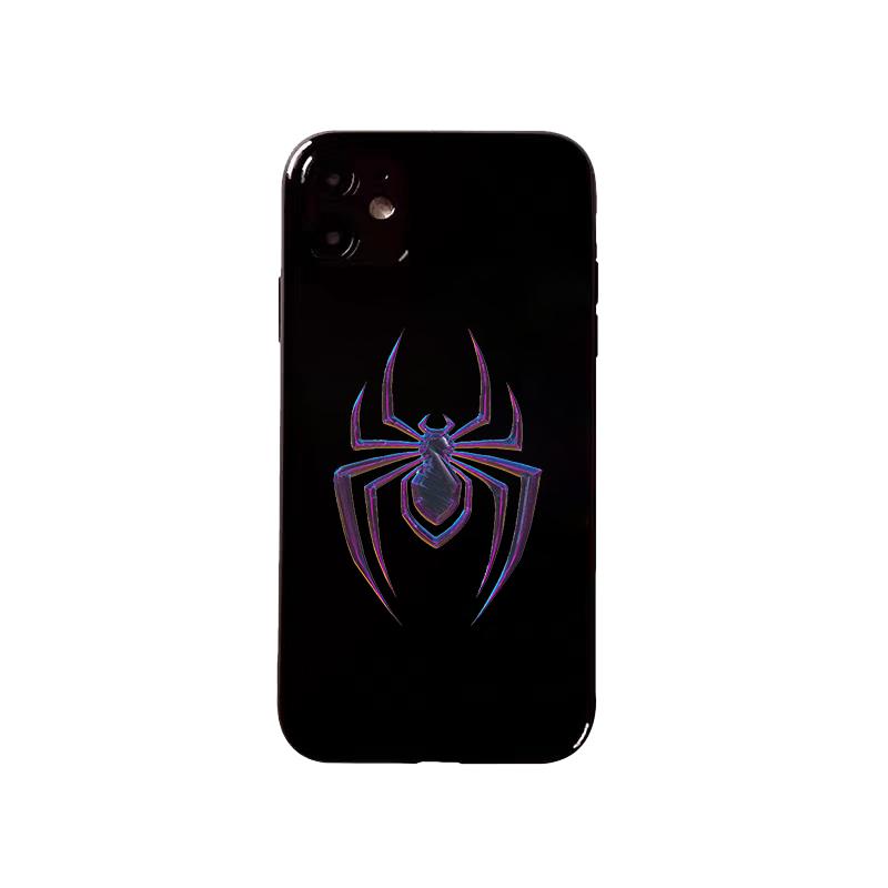 亮黑面蜘侠志手机酷适苹1