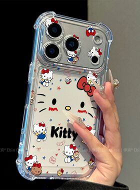 t猫适四角17roax壳明Phne165/14高级k猫用气囊苹果pm手机透io/113