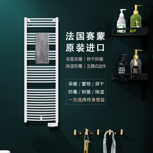 赛蒙电热毛巾架卫生间浴室取暖器