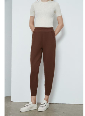 LIVAS厚绒复合冬季又一神裤 一条足够超显瘦锥形小脚运动休闲卫裤