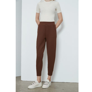 LIVAS厚绒复合冬季又一神裤 一条足够超显瘦锥形小脚运动休闲卫裤