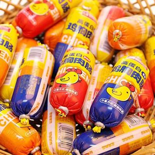 起亮鸡胸肉肠火腿肠鸡肉香辣玉米零食休闲泡面香辣即食肉类香肠