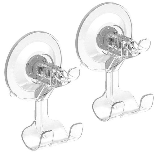 Non-marking transparent suction cup hook free punching hook