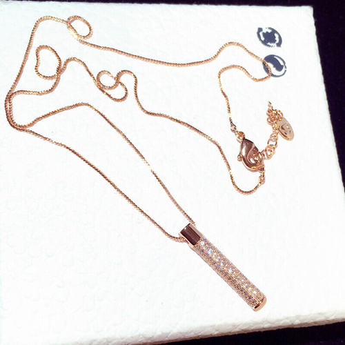 New Arrive Fashion Exquisite Gold Geometric Pendant Necklace