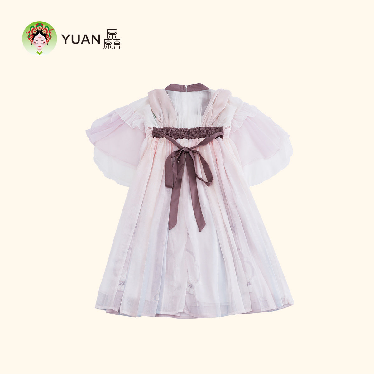 厵YUAN夏季薄款古风公主裙