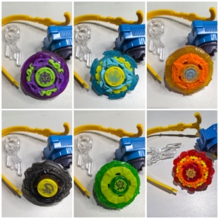 正版飓风战魂盲盒陀螺第二弹漩涡战轮爆裂巨拳陀螺 无角色卡