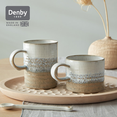 denby丹碧欧式窑迹琥珀马克杯