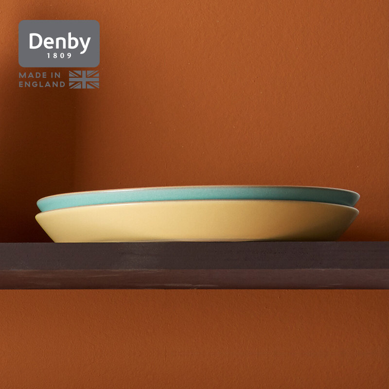 denby丹碧英国进口陶瓷盘子菜盘家用平盘西餐餐盘创意牛排盘 印象