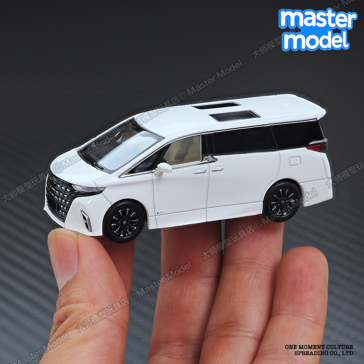 埃尔法Alphard商务车MPV合金车模