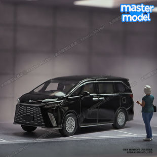 Massdi麦思迪1:64雷克萨斯雷尔法商务车合金汽车模型仿真收藏摆件