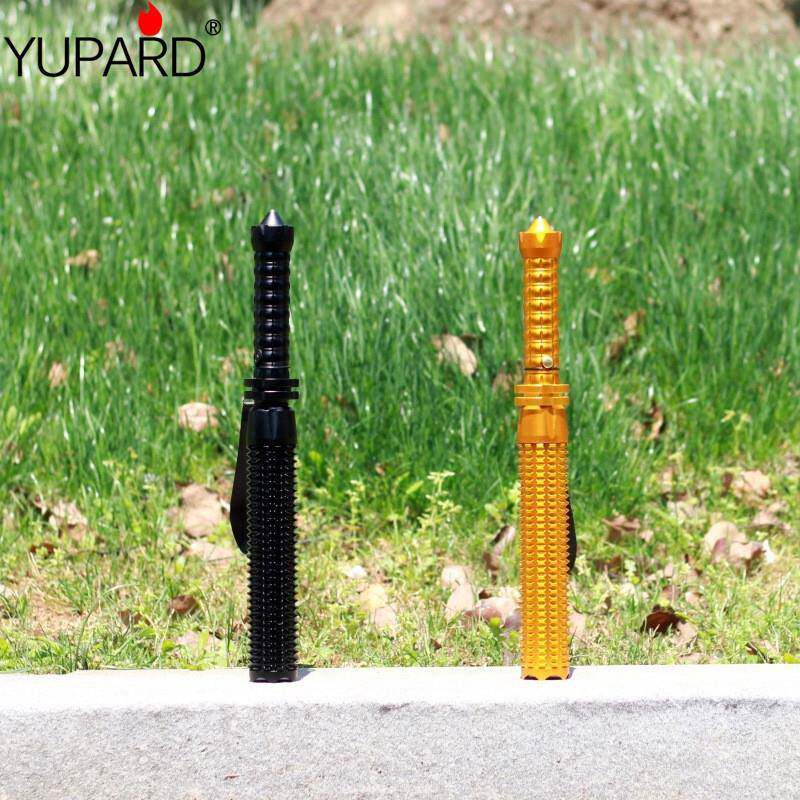 伸缩狼牙棒L2变焦调焦狼牙棍T6强光手电筒氙气灯家用防狼防身器材