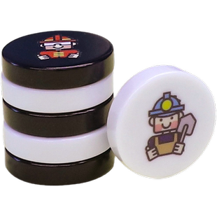 diy桌游配件游戏棋子定制标记周边棋子定制彩色米宝塑料token骰子