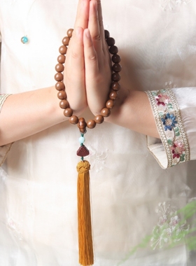 1.2桂花手持合香珠佛珠手串