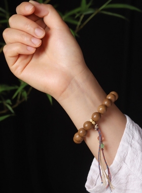 非遗传承1.2桂花合香珠手串