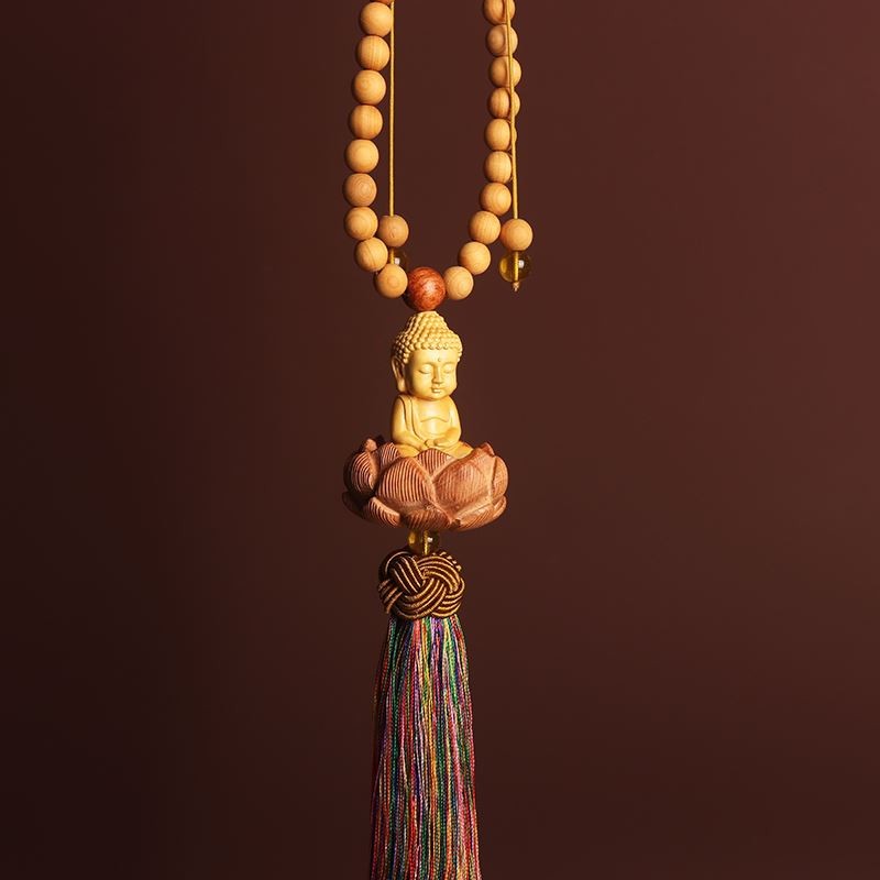 汽车挂件车内吊饰桃木释迦摩尼佛车载挂饰莲花宝宝佛后视镜饰品,汽车用品/电子/清洗/改装,车挂,淘宝优惠券,粉丝福利购,淘宝优惠卷