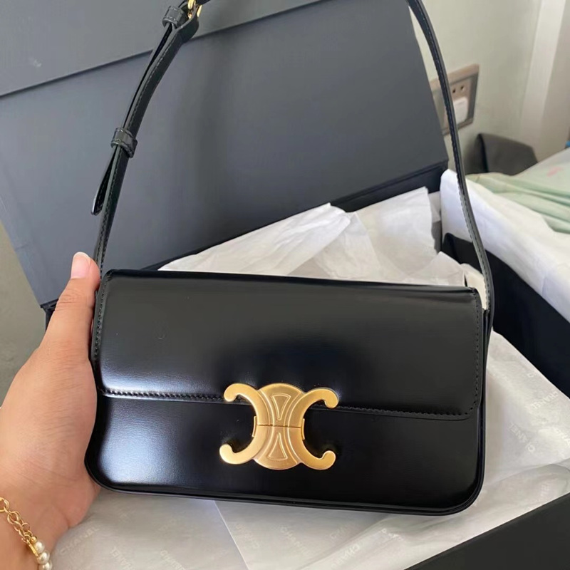 Item Thumbnail for High-quality Arc de Triomphe bag 2023 new trendy all-match underarm bag women's single shoulder Messenger bag small square bag Baguette bag