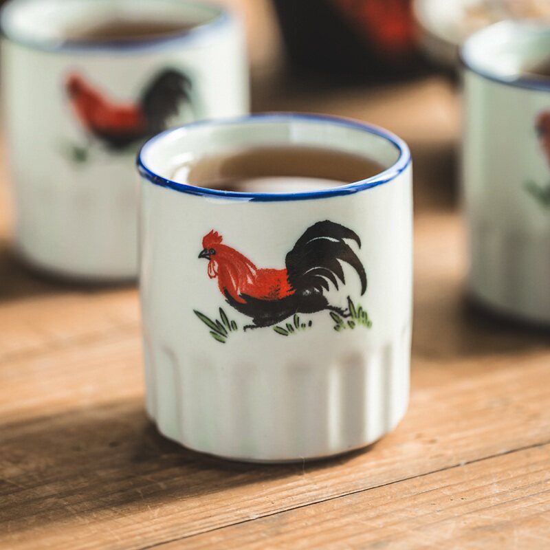 青瓷茶杯喝茶杯子家用待客茶水杯