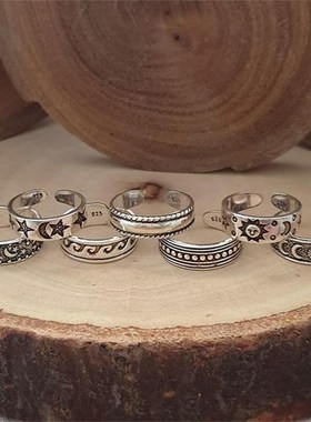 new summer accessories open foot ring set beach feet jewelry