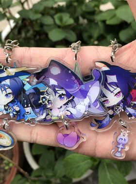 Game Genshin Impact Kaedehara Kazuha Tartaglia Keychain Acce