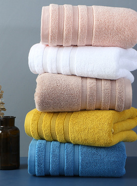 加厚吸水纯棉浴巾80*160加大 absorbent cotton large bath towel