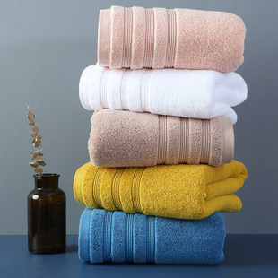 加厚吸水纯棉浴巾80*160加大 absorbent cotton large bath towel