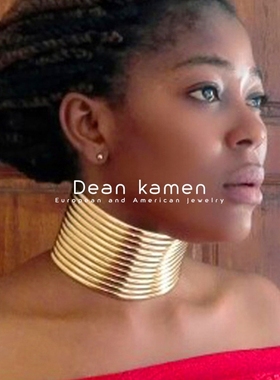 非洲部落项圈塑胶多层项