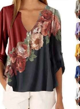 shirts women casual blouse 2022plus size ladies tops 女衬衫