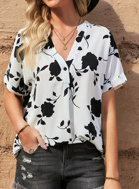 2023 Summer Shirt Ladies Shirts Women loose Blouse Tops 衬衫