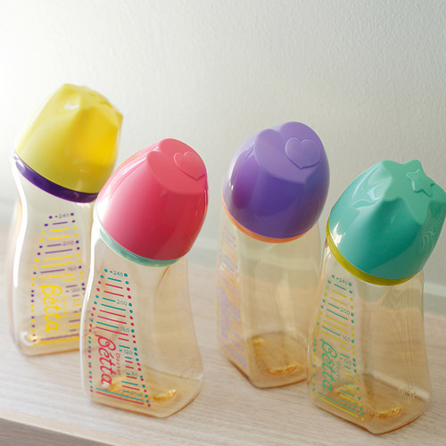 Betta奶瓶 宽口径PPSU材质160-240ml弧形仿母乳奶瓶