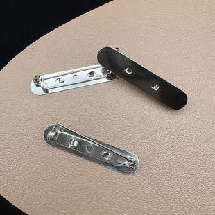 3.9CM胸针合金属托材料包胸针扣毛衣扣diy制作发饰品发扣发夹配件