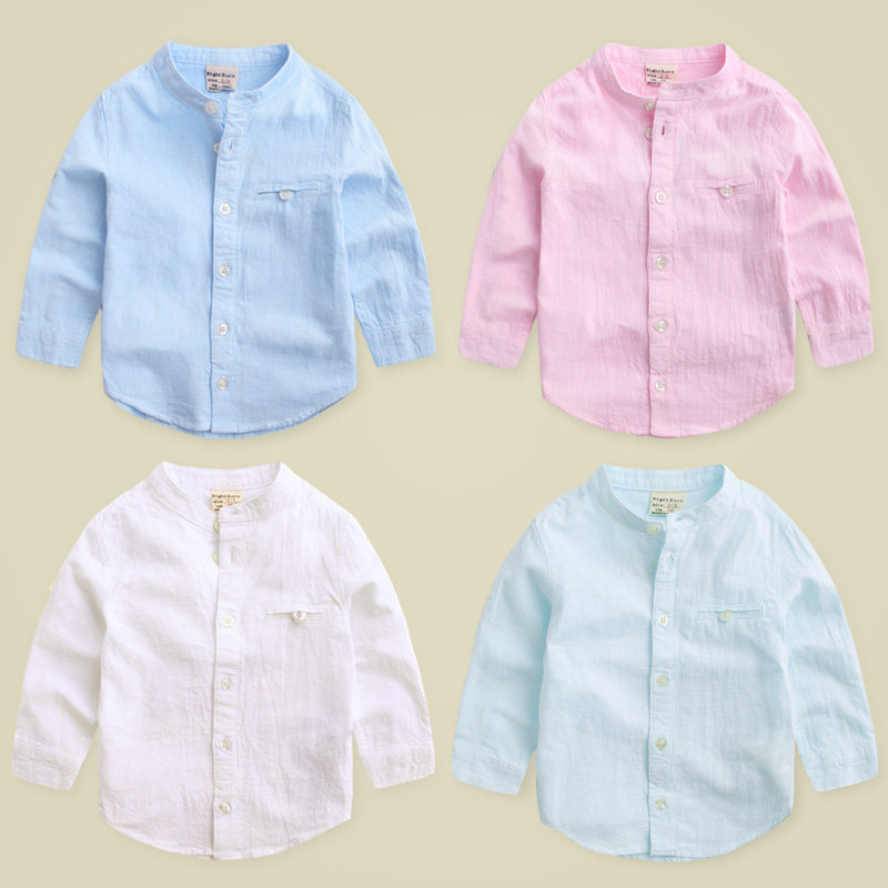 Chemise garcon à manche longue - Ref 2072789 Image 1