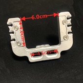 高强度铝合金猫头鹰两用弓头扁皮圆皮全套配件加宽大撑头快压弹簧