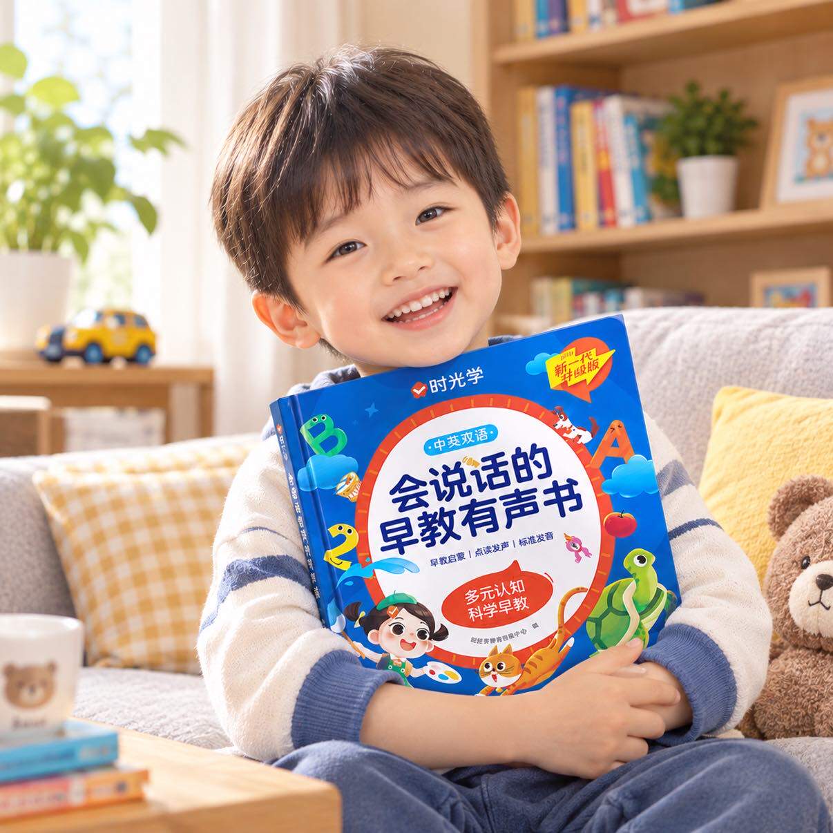 会说话的早教有声书双语启蒙早教机儿童点读发声学习机0-3岁玩具