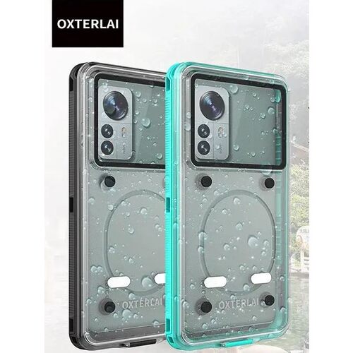 外卖骑手专用防水壳可触屏防雨透明美团通用可充电密封保护套