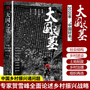 【正版现货】大国之基中国乡村振兴诸问题 贺雪峰著 以全局视角解读乡村振兴战略 以实地案例审视乡村未来发展 人民东方出版社
