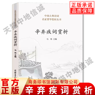 中国古典诗词鉴赏语文宋词稼轩初高中一二三年级学习工具书七八九年级爱国诗人理解释中高考详解书籍 辛弃疾词赏析 现货正版