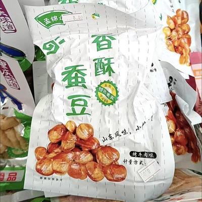 /新日期孟锦记香酥蚕豆零食兰花豆蚕豆牛肉味香辣下酒菜蚕豆馋豆