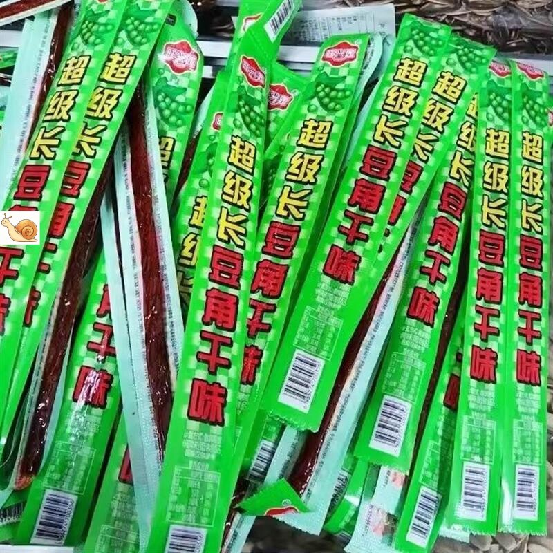 旺兴园一根筋辣条超长豆角干素牛筋冬枣青枣香辣麻辣解馋小零食图片