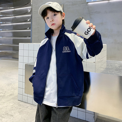 男童春装儿童棒球服外套春秋款