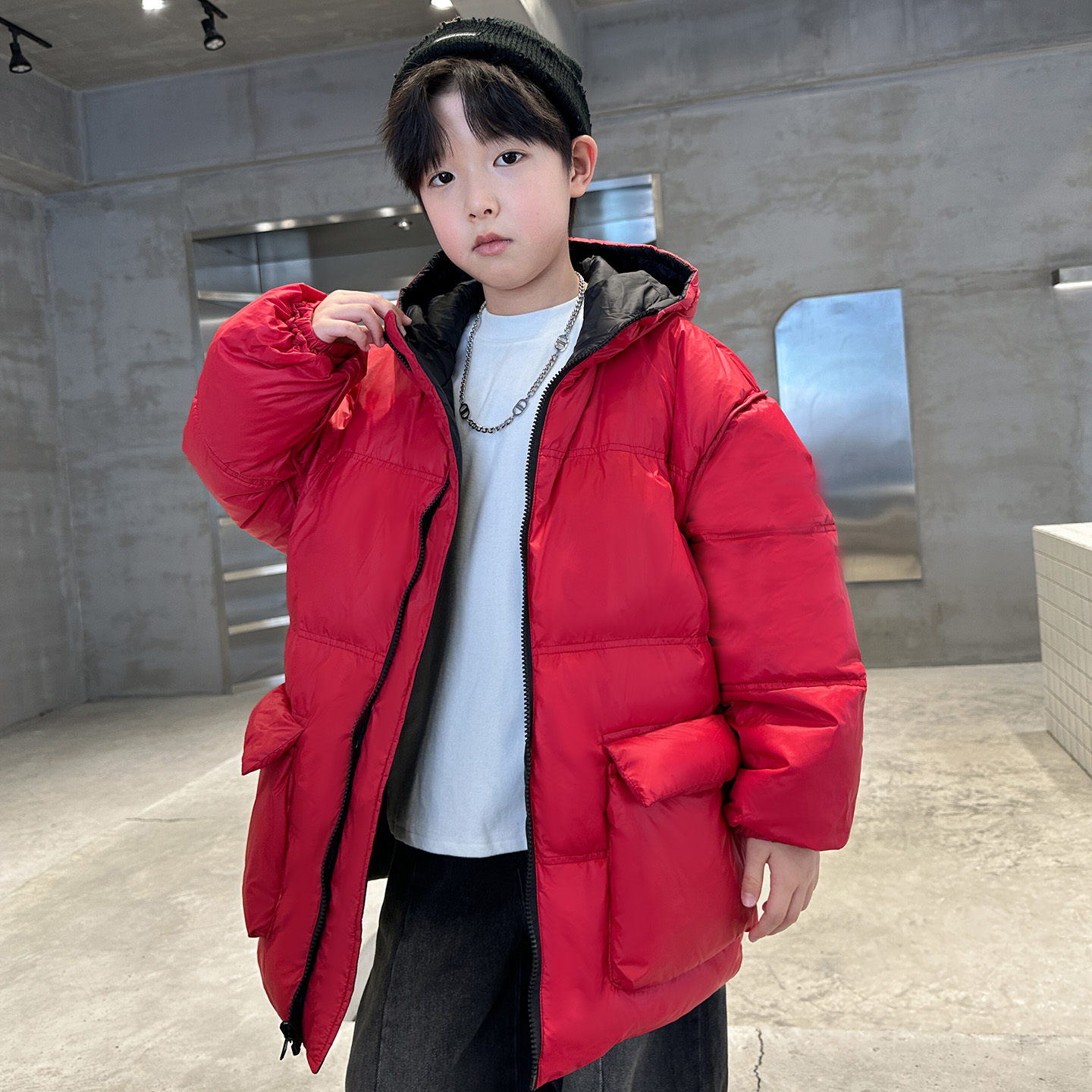 男童冬季羽绒服2025新款儿