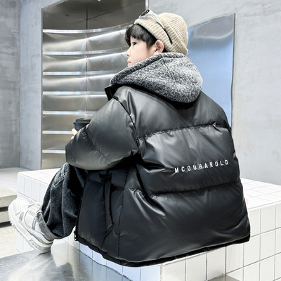 男童冬装羽绒棉服2025新款中大儿童秋冬款加厚棉袄棉衣冬季外套潮