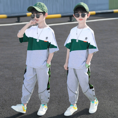 男童新品夏装套装