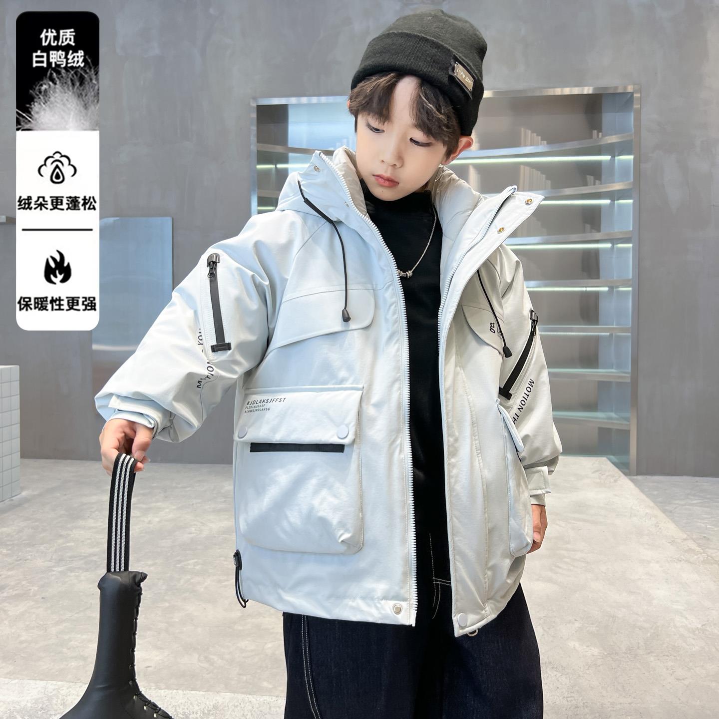 男童冬季羽绒服2025新款儿