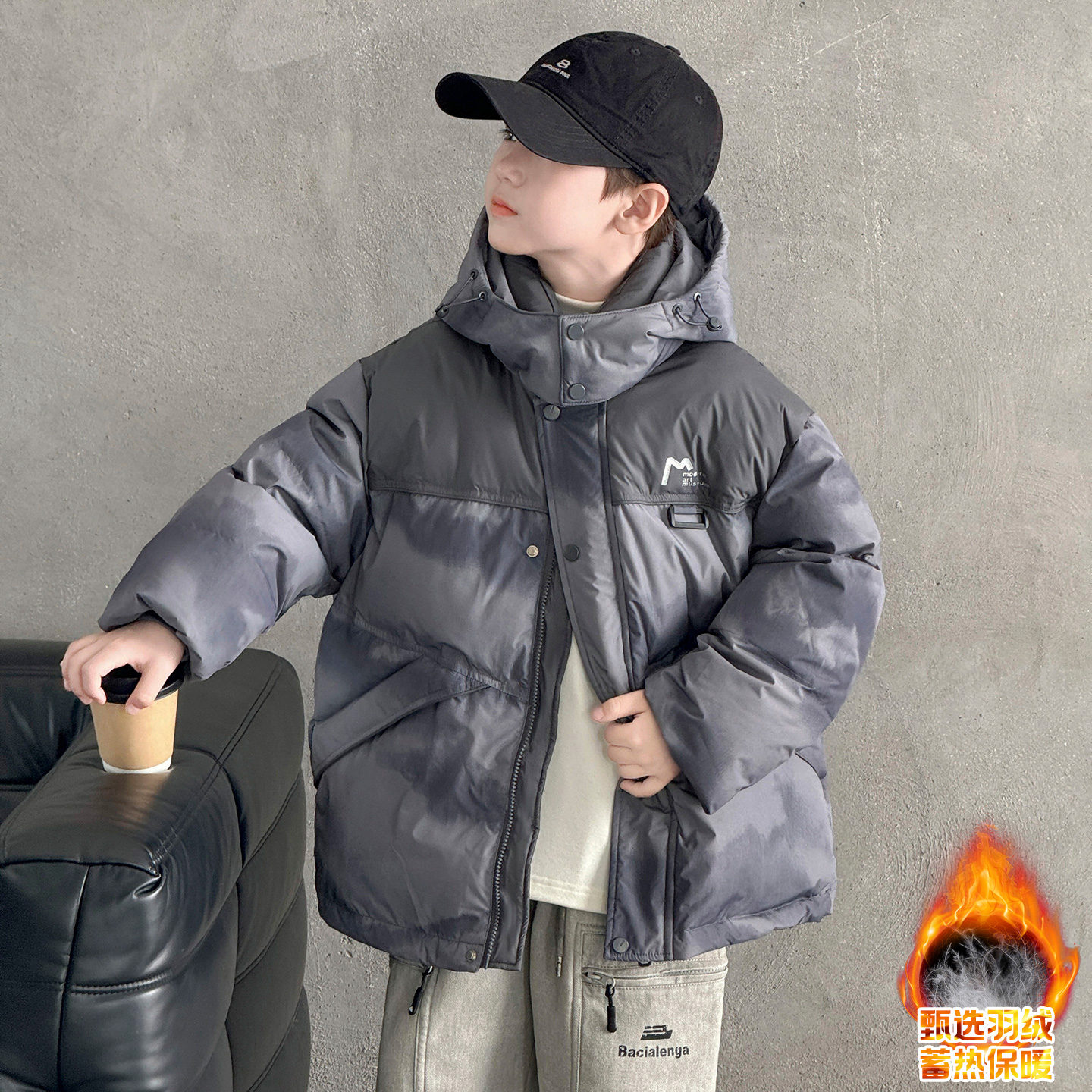 男童冬季羽绒服2025新款儿