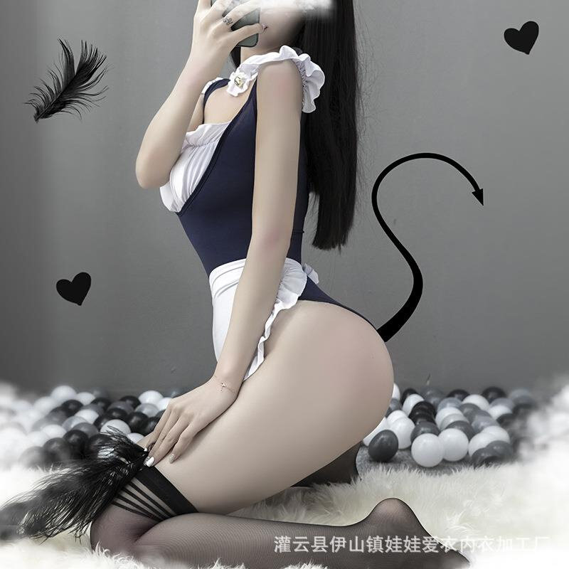 新品Sexy loves jand cats maid skirt maid suit sweet uniform