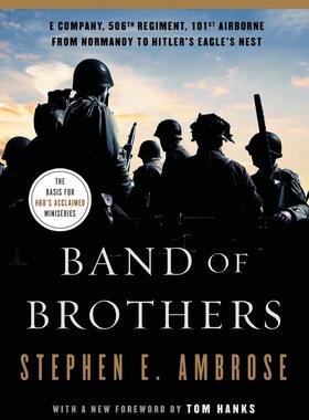 兄弟连 HBO电视剧原著 斯皮尔伯格 Stephen E. Ambrose 英文原版 Band of Brothers: E Company, 506th Regiment, 101st Airborne