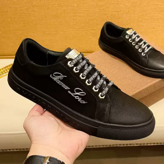Trendy Brand Sneakers for Men, European Style, New Model for All Seasons, Genuine Leather, Breathable, Comfortable Sports Shoes, Light Luxury Cowhide Shoes for Men