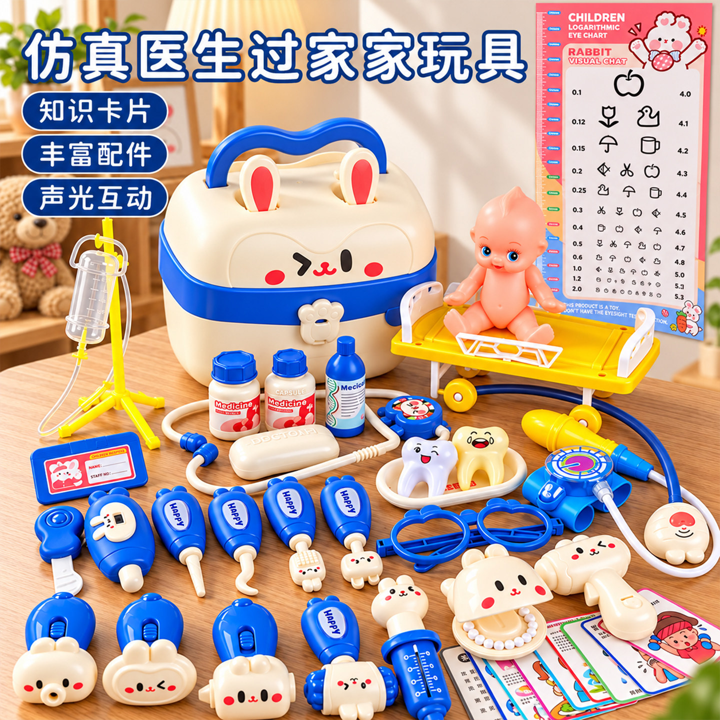 儿童医生护士过家家玩具套装