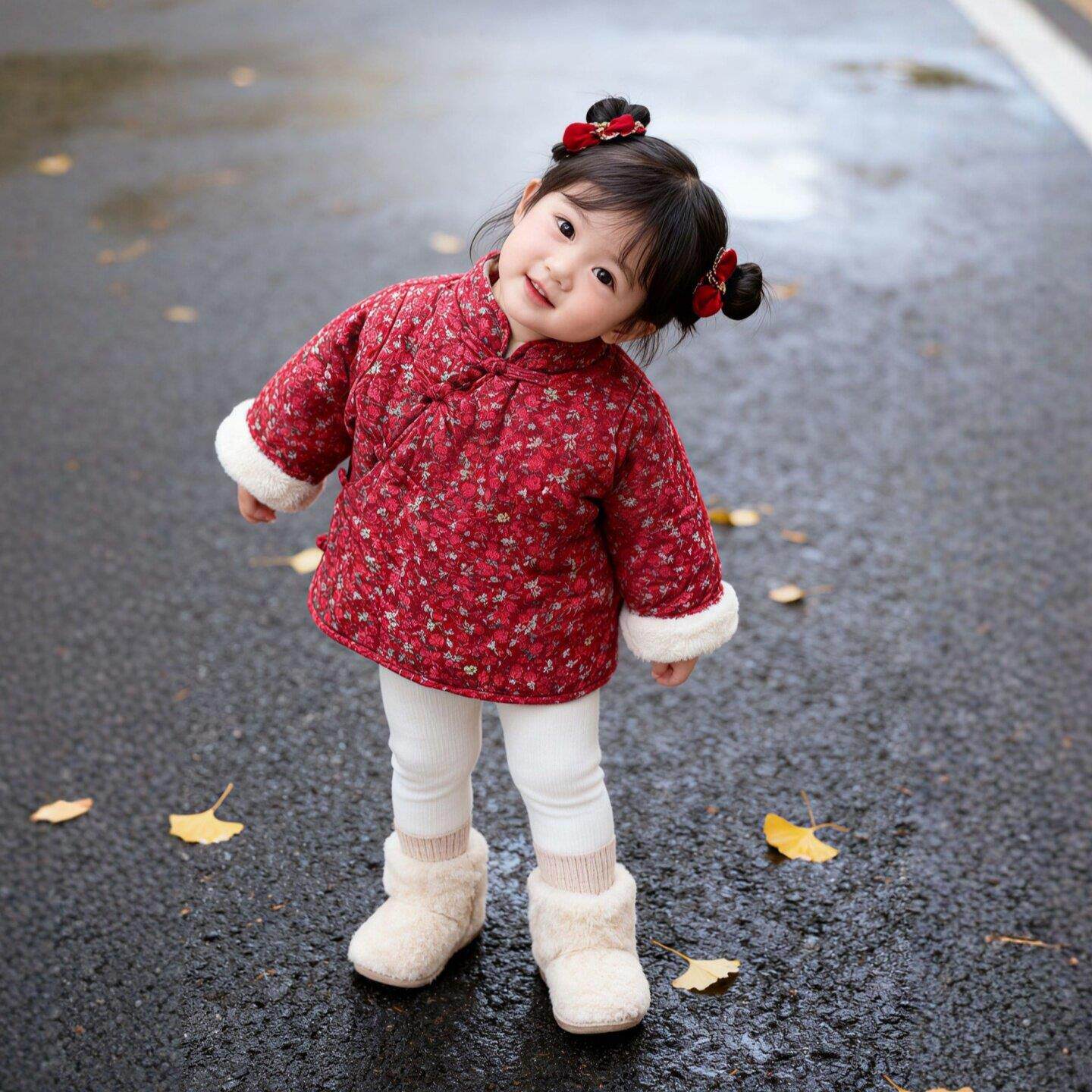 东北大花棉袄2025新款加绒加厚碎花棉服中国风喜庆外穿拜年服